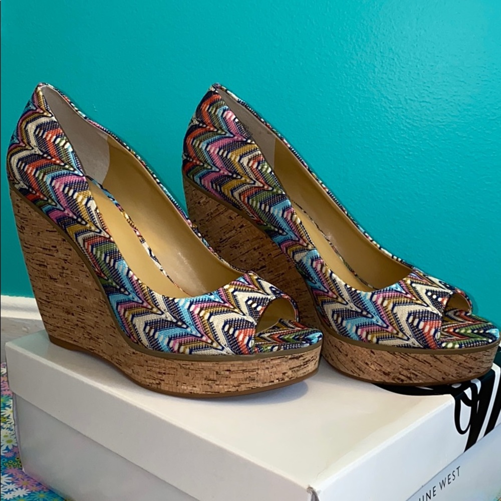 Nine West Wild thing Wedges